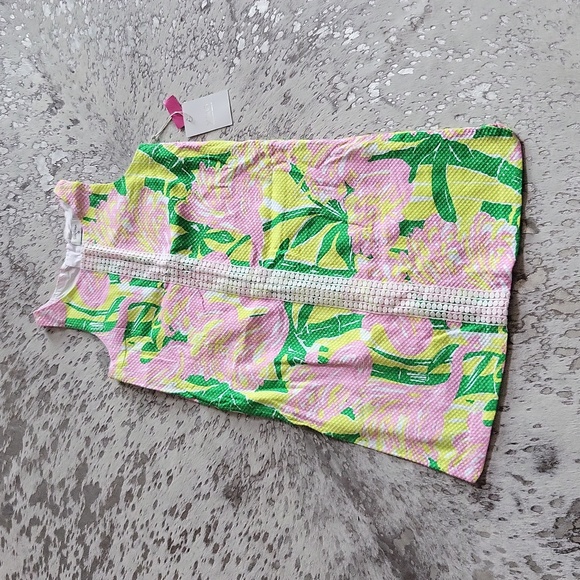 Lilly Pulitzer x Target 20th Anniversary Fan Dance Flamingo Shift Dress NWT - Picture 3 of 8
